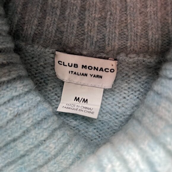 Club Monaco wool turtle neck, size M, NWOT - Picture 5 of 6